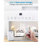 14000 BTU Portable Air Conditioner Unit, Air Conditioner with Remote Control, Cool, Fan and Dry Function, Sleep Mode/24Hrs Timer, Cools 700 Sq.ft