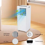 8,000BTUs Portable Air Conditioners Room Up to 350 Sq.Ft, 4-In-1 Portable Ac With Cool, Fan, Dehumidifier &Sleep Mode,Indoor Ac Unit w/Remote Control