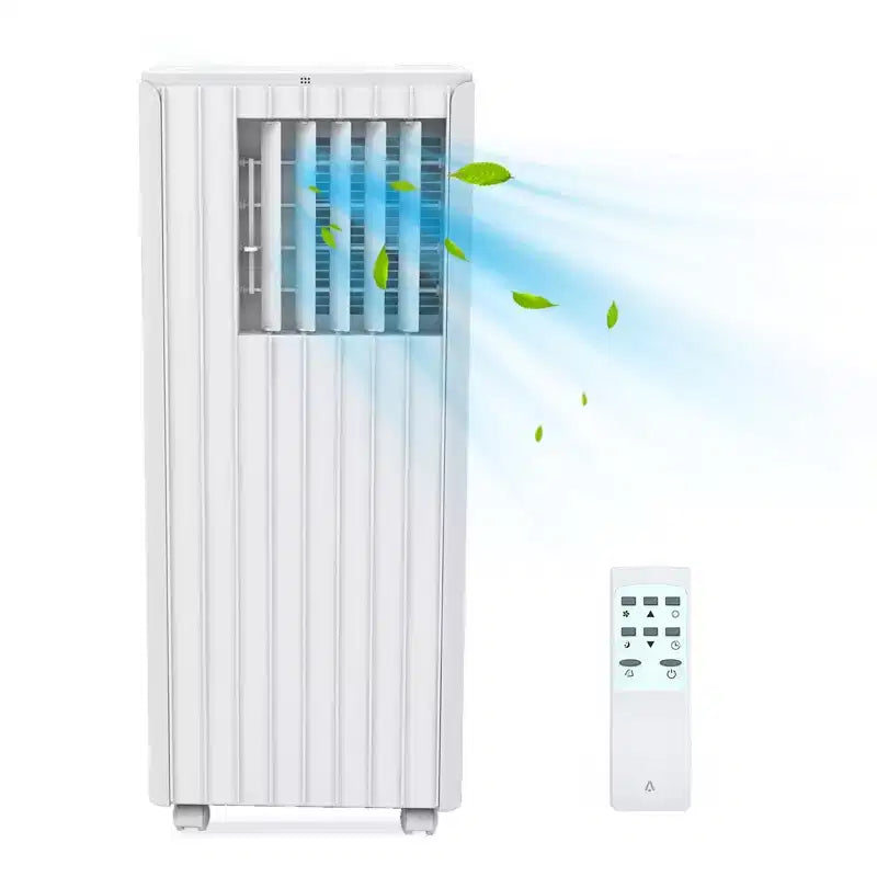 8,000BTUs Portable Air Conditioners Room Up to 350 Sq.Ft, 4-In-1 Portable Ac With Cool, Fan, Dehumidifier &Sleep Mode,Indoor Ac Unit w/Remote Control
