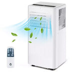 8,000 BTU 3-in-1 Portable Air Conditioner - White, 1 Unit, Quiet AC for 420 Sq.Ft Rooms, Includes Remote & Window Kit for Home/Office/Dorm