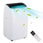 14,000 BTU Portable AC - 4-in-1 White Floor Unit (1 Pack) for Large Rooms Up to 750 Sq.Ft | Heater & Dehumidifier Included