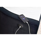 Sofá cama individual con nido, sofá cama de terciopelo con puerto USB, bolsillos laterales, respaldo capitoné para dormitorio, sala de estar - ModernLuxe