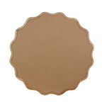 Espejo de pared decorativo redondo con diseño ondulado, espejo moderno para dormitorio, baño, sala de estar, entrada-Panipeachy