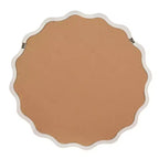 Espejo de pared decorativo redondo con diseño ondulado, espejo moderno para dormitorio, baño, sala de estar, entrada-Panipeachy