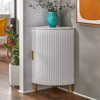 Lifestorey Mueble de Esquina con Canal Frontal Dorion