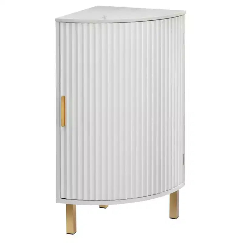 Lifestorey Mueble de Esquina con Canal Frontal Dorion