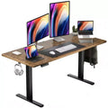 ErGear 63 X 28 inch Electric lift desk, adjustable height upright electric desk, ergonomic electric office desk, electric standing table.