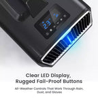 Waykar 5000 BTU 3-in-1 Portable Air Conditioner with Dehumidifier and Remote Control for Tent, Camping & RV