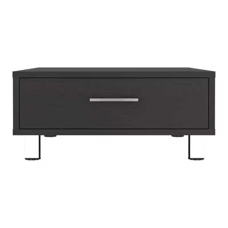 Divertida marca de juguetes Beijing Coffee Table, un cajón, cuatro patas -negro