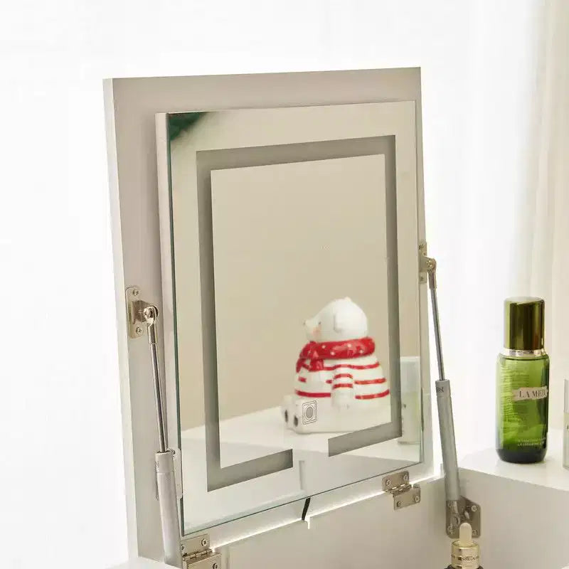 Juego de tocador blanco con LED