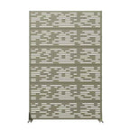 Pantalla de privacidad metálica exterior Dovelina Paneles de valla independientes Enrejado decorativo para jardín, terraza, patio - 72 x 47/70/94
