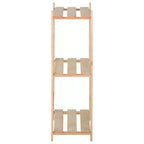 vidaXL Estantería de almacenamiento de 3 niveles 60x28,5x90 cm Madera de pino maciza