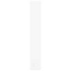 vidaXL Librería blanca de madera de ingeniería de 40x30x198 cm