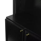Organizador de recibidor todo en uno con perchero y banco zapatero con ganchos y estantes ajustables - ModernLuxe