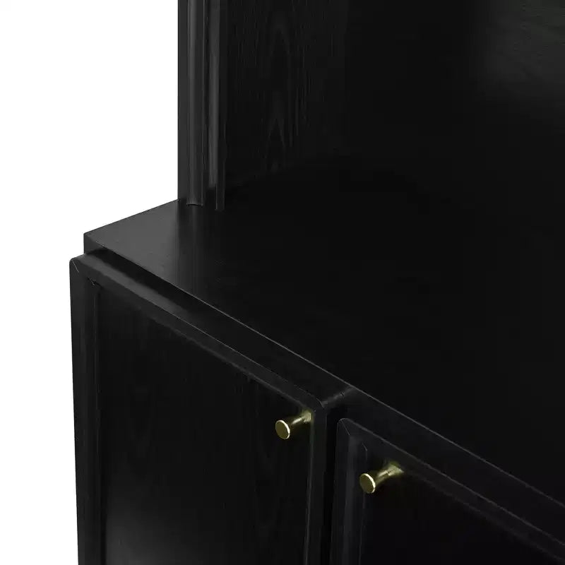 Organizador de recibidor todo en uno con perchero y banco zapatero con ganchos y estantes ajustables - ModernLuxe
