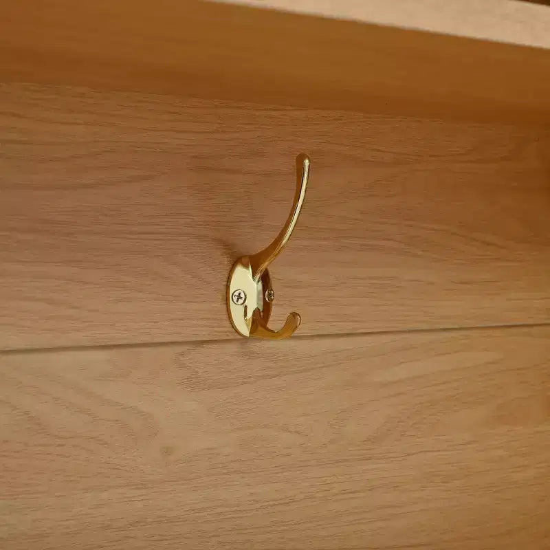 Organizador de recibidor todo en uno con perchero y banco zapatero con ganchos y estantes ajustables - ModernLuxe