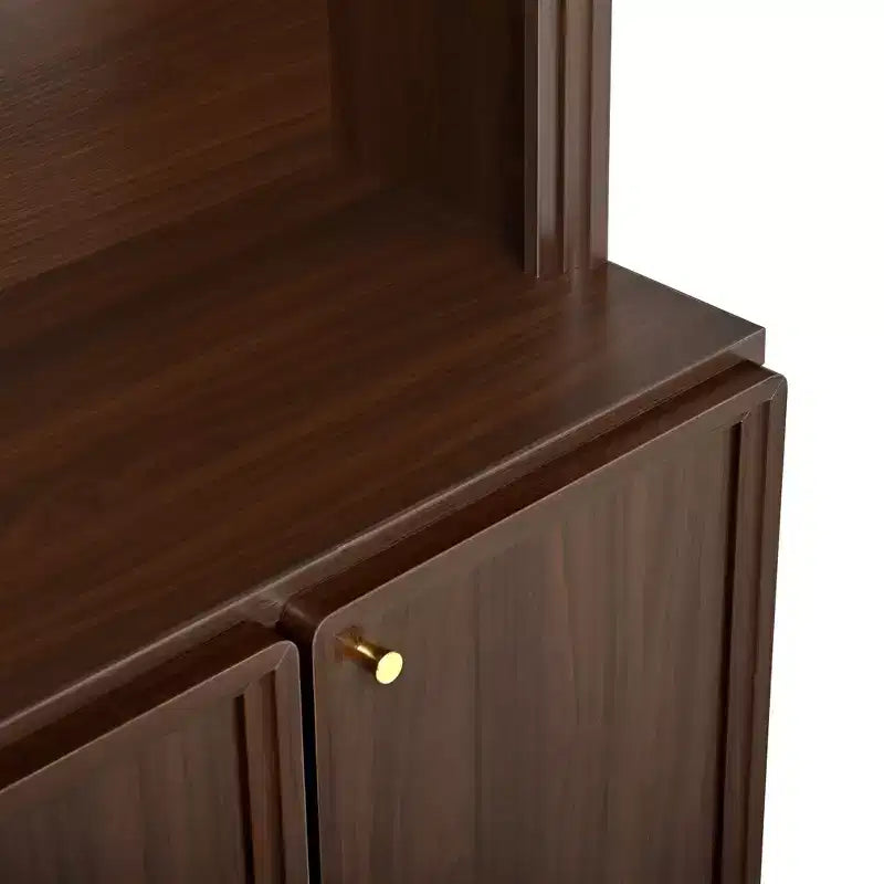 Organizador de recibidor todo en uno con perchero y banco zapatero con ganchos y estantes ajustables - ModernLuxe