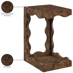 Meridian Furniture Mesa auxiliar Vassa