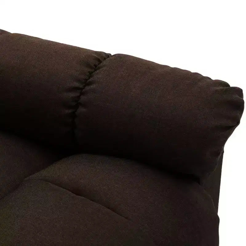vidaXL Sillón de masaje eléctrico gris oscuro