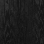vidaXL Mostrador de recepción negro roble 70,9x19,7x40,7 madera contrachapada