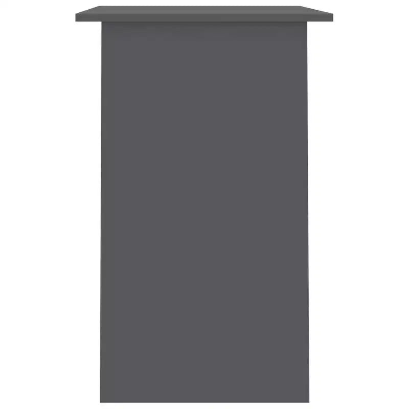 vidaXL Escritorio blanco de madera de ingeniería, escritorio pequeño rectangular moderno