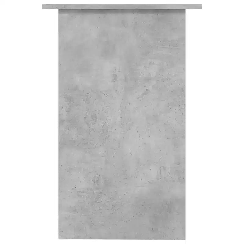 vidaXL Escritorio blanco de madera de ingeniería, escritorio pequeño rectangular moderno