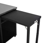 GDFStudio Louisa - Carrito Plegable para Preparación de Barbacoa al Aire Libre con Encimera de Acero Inoxidable