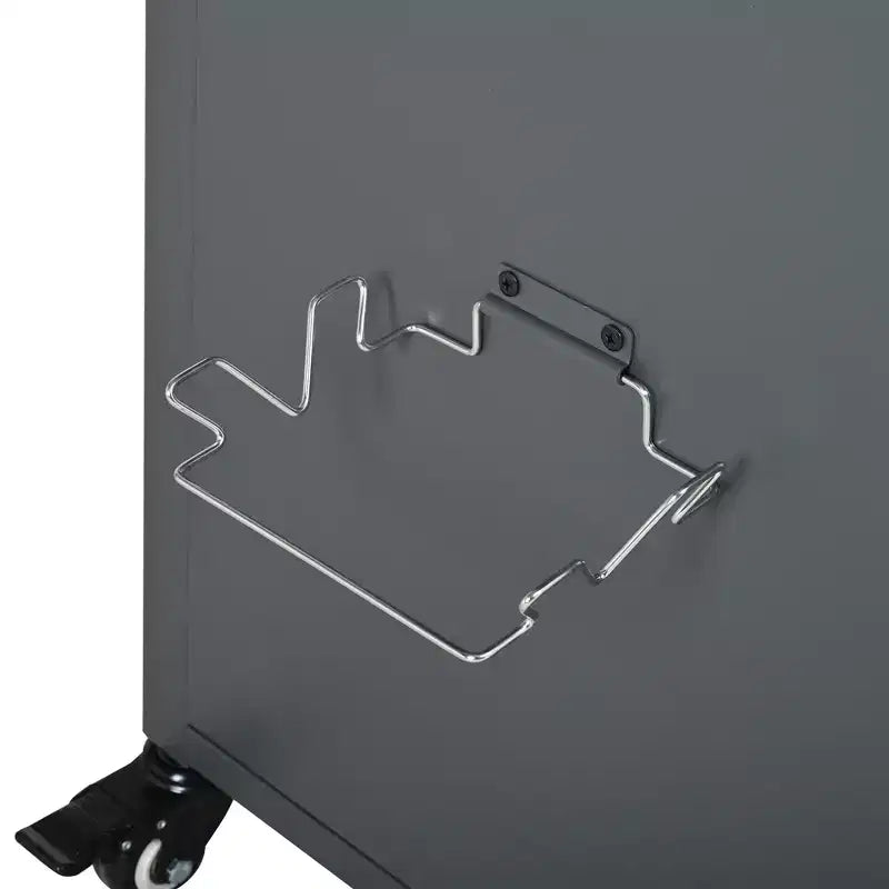 GDFStudio Louisa - Carrito Plegable para Preparación de Barbacoa al Aire Libre con Encimera de Acero Inoxidable