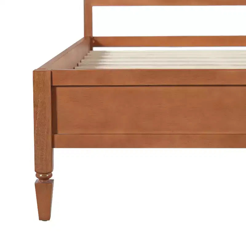 Base de cama Queen/King con cabecero de panel clásico - ModernLuxe