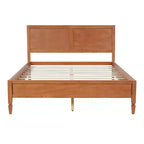 Base de cama Queen/King con cabecero de panel clásico - ModernLuxe