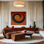 Puf tapizado en tela Akira de Meridian Furniture
