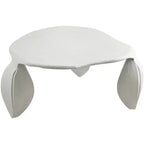 Meridian Furniture Mesa de centro de aluminio Pueblo