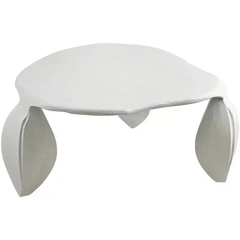 Meridian Furniture Mesa de centro de aluminio Pueblo
