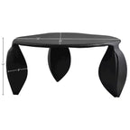 Meridian Furniture Mesa de centro de aluminio Pueblo