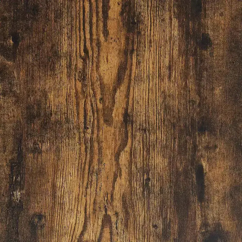 vidaXL Zapatero de madera de ingeniería color roble ahumado Zapatero mediano