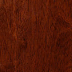 Sillas de Comedor Bloomington Negras y Cereza (Juego de 2) - Boraam: Madera de caucho maciza, Sin brazos, Capacidad de 136 kg, Respaldo de listones