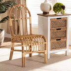Silla de ratán Athena natural - bali & pari