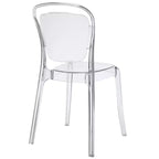 Silla de comedor Entreat transparente - Modway: Policarbonato, limpiar a mano/con paño, no requiere montaje, capacidad de 150 kg