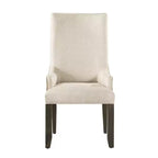 Juego de Sillas Stanford Parson Crema - Picket House Furnishings: Respaldo alto tapizado con brazos