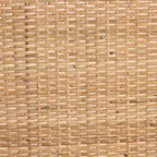 Silla de comedor bali y pari Papúa: estructura de acacia, ratán trenzado, diseño bohemio, requiere montaje