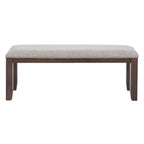 Juego de comedor rectangular Lewis de 6 piezas Powell - Marrón