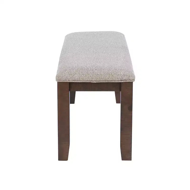 Juego de comedor rectangular Lewis de 6 piezas Powell - Marrón