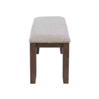 Juego de comedor rectangular Lewis de 6 piezas Powell - Marrón