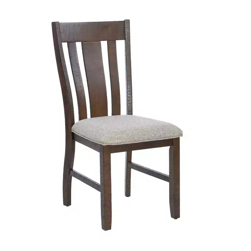 Juego de comedor rectangular Lewis de 6 piezas Powell - Marrón