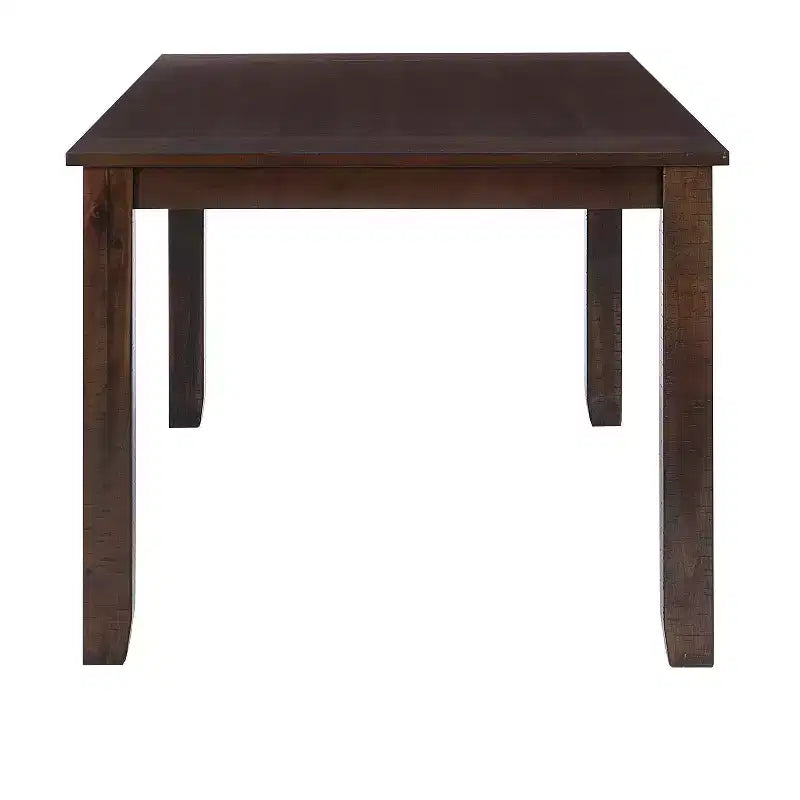 Juego de comedor rectangular Lewis de 6 piezas Powell - Marrón