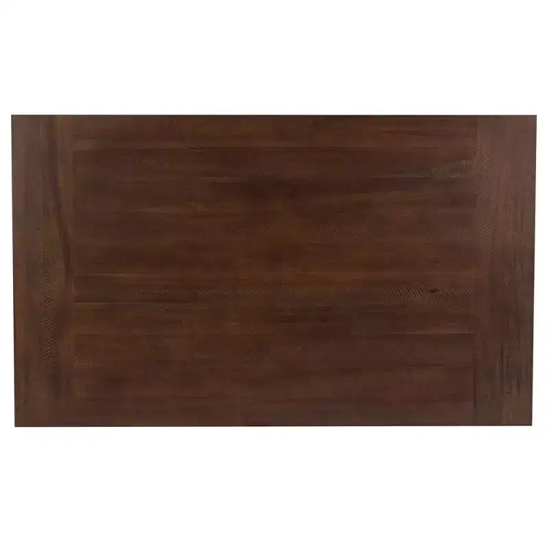 Juego de comedor rectangular Lewis de 6 piezas Powell - Marrón