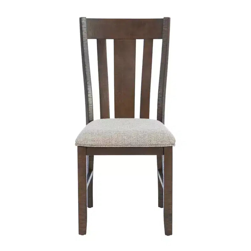 Juego de comedor rectangular Lewis de 6 piezas Powell - Marrón