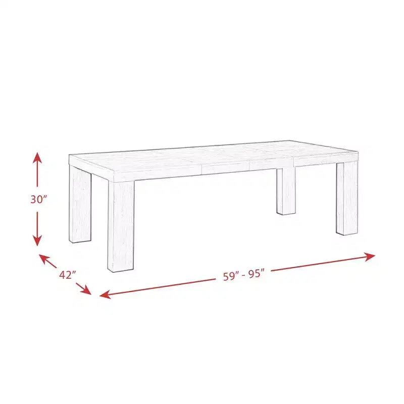 Juego de comedor Jasper extensible de 7 piezas y seis sillas laterales tapizadas nogal tostado - Picket House Furnishings