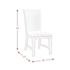 Juego de comedor Jasper extensible de 7 piezas y seis sillas laterales tapizadas nogal tostado - Picket House Furnishings