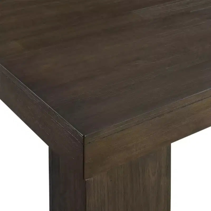 Juego de comedor Jasper extensible de 7 piezas y seis sillas laterales tapizadas nogal tostado - Picket House Furnishings